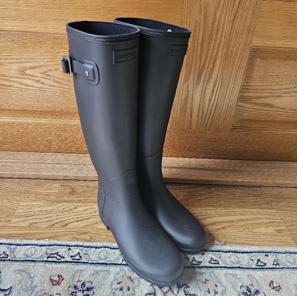 HUNTER Tall Refined Slim fit Rain boots